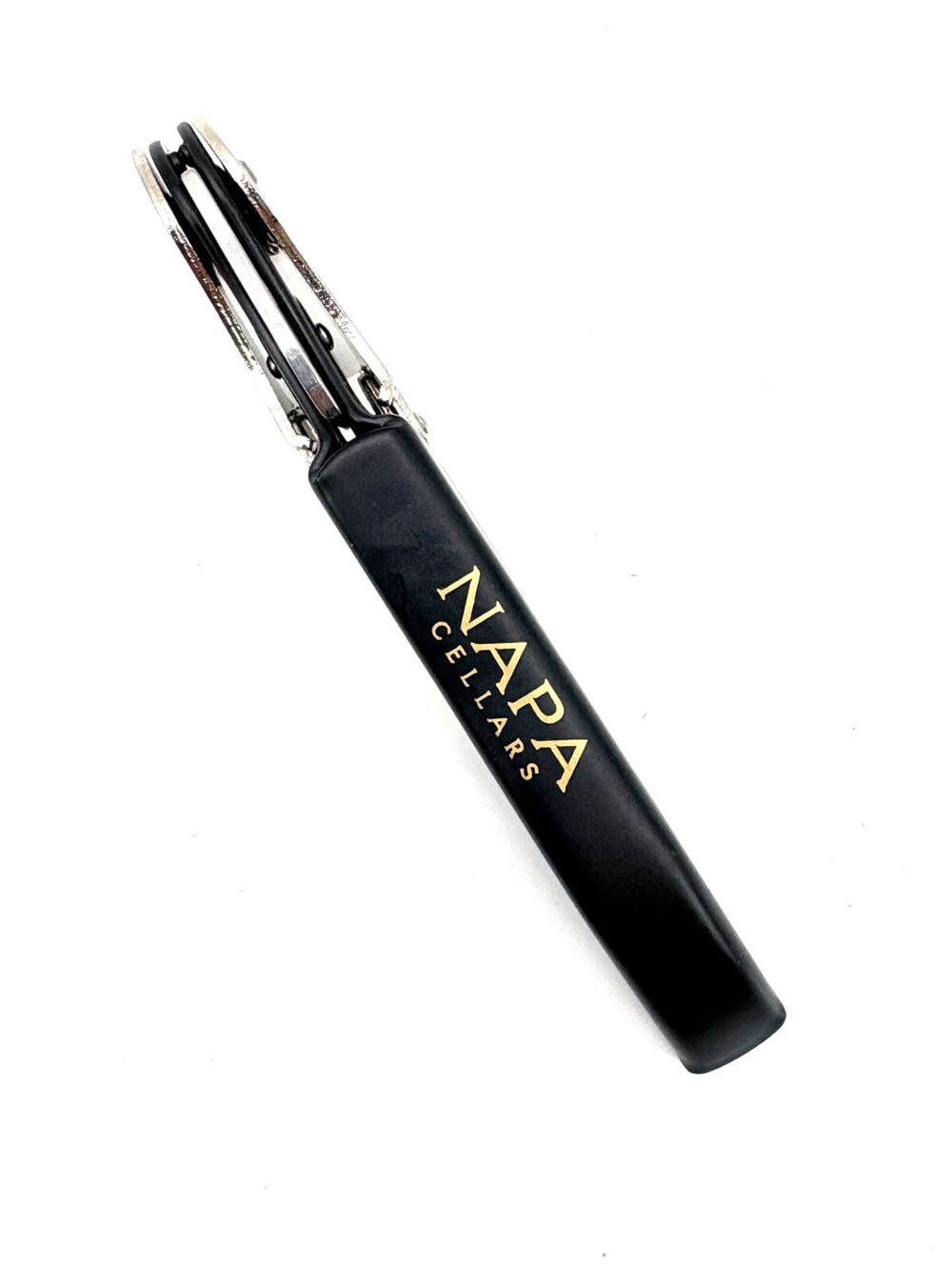 NIB Pulltap's Napa Cellars Black/Chrome Corkscrew/Cutter/Bottle Opener